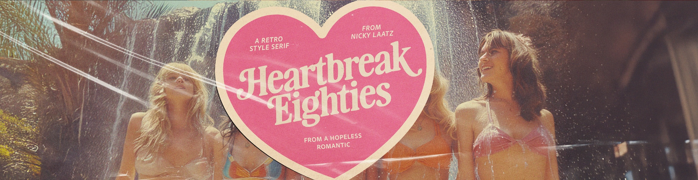 Heartbreak Eighties Font