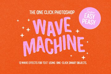 The Wave Machine for Photoshop main product image by Nicky Laatz