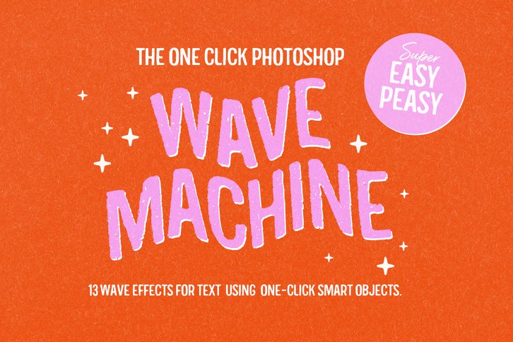 The Wave Machine for Photoshop (Add On) by Nicky Laatz