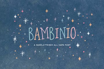Bambinio Font main product image by Nicky Laatz