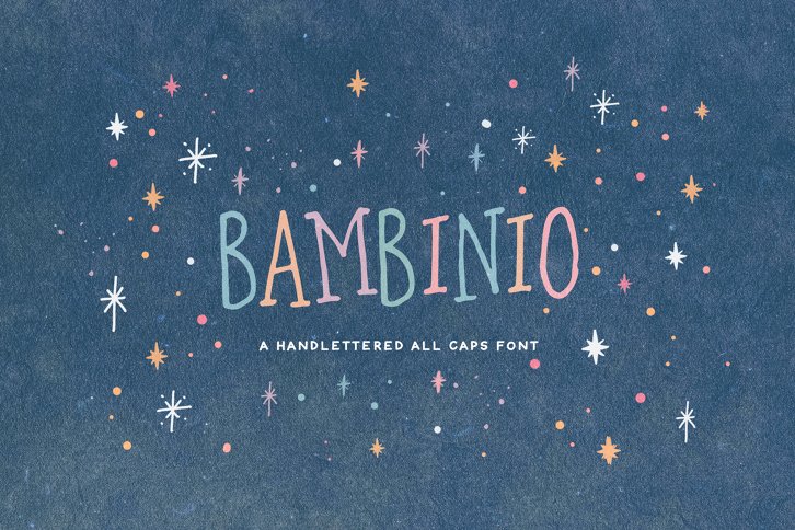 Bambinio Font (Font) by Nicky Laatz