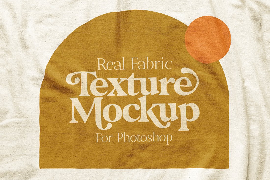 Real Fabric Texture Mockup for Photoshop main product image by Nicky Laatz