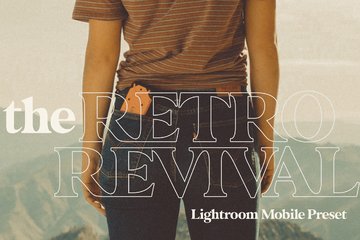 Retro Revival Lightroom Mobile Preset main product image by Nicky Laatz