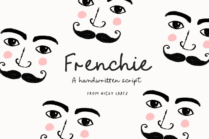 Frenchie Font (Font) by Nicky Laatz