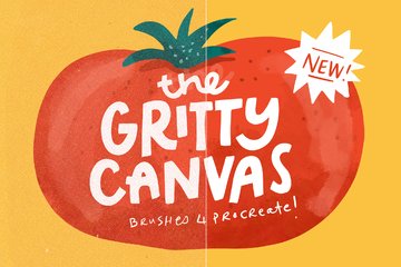 The Gritty Canvas Brushes for Procreate preview image 8 by Nicky Laatz
