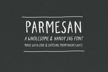 Parmesan SVG & Regular Fonts preview image 9 by Nicky Laatz
