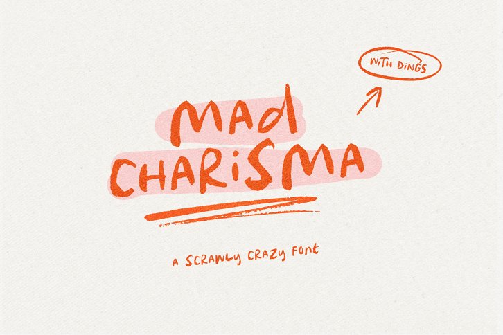 Mad Charisma Font (Font) by Nicky Laatz