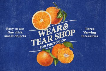 Wear and Tear Shop for Photoshop main product image by Nicky Laatz