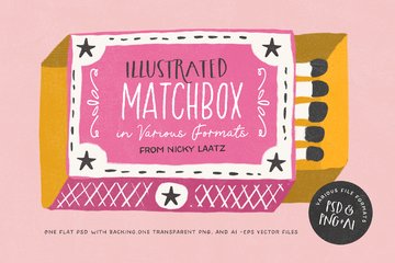 The Perfect Matchbox Illustration main product image by Nicky Laatz