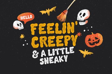 Spooky Society SVG Font preview image 1 by Nicky Laatz