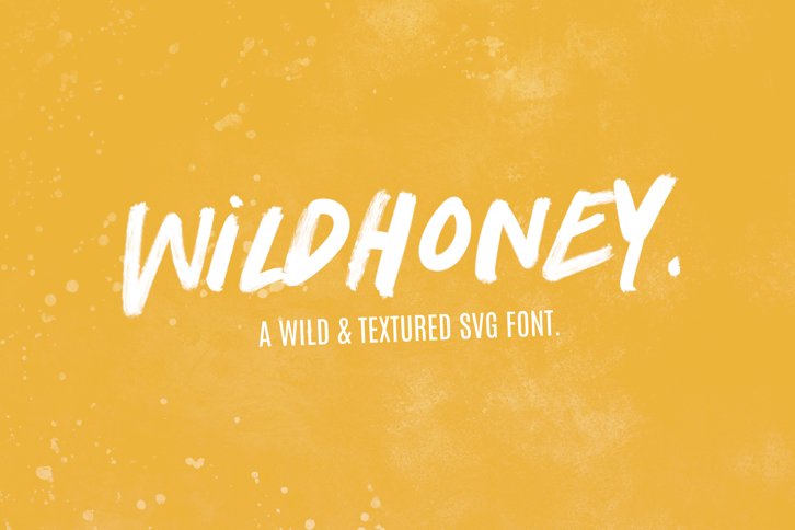 Wildhoney SVG Font (Font) by Nicky Laatz