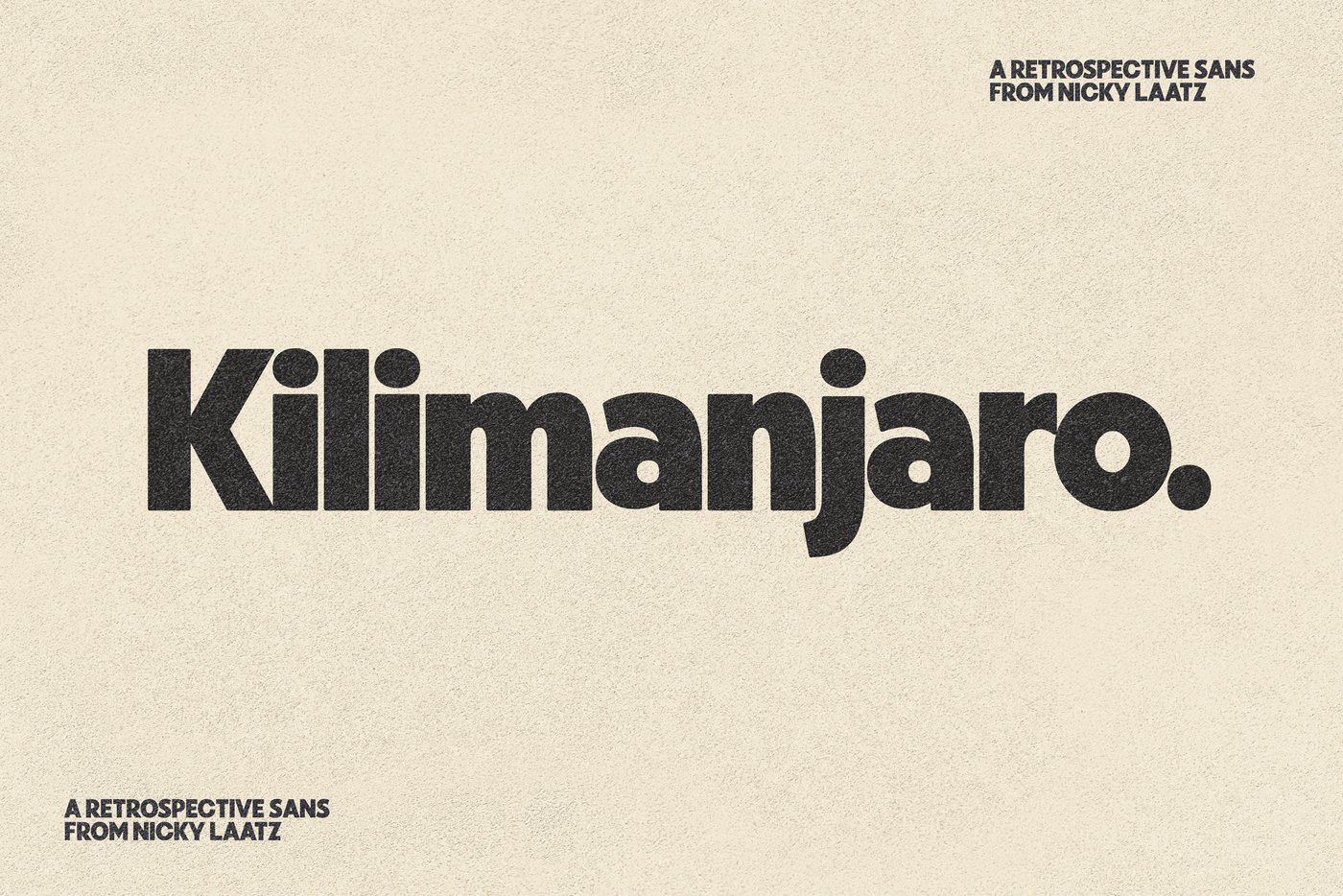 Kilimanjaro Sans main product image by Nicky Laatz
