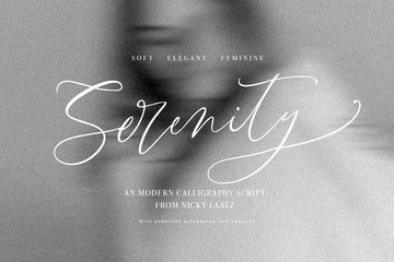 Neo Serenity Script main product image by Nicky Laatz