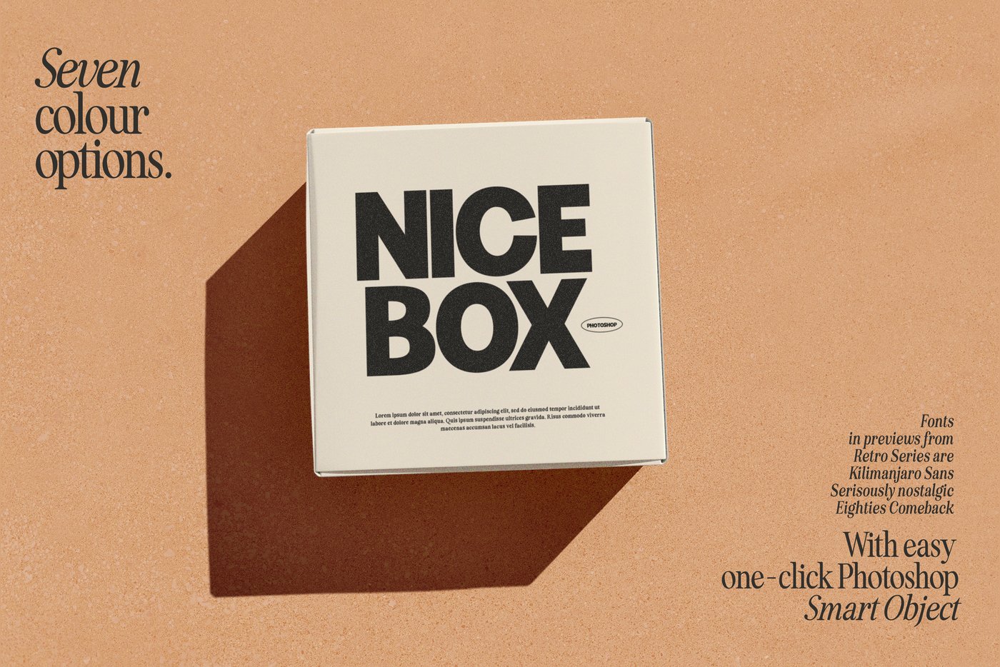 Nice Box! Photoshop Mockup main product image by Nicky Laatz