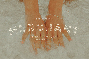 MERCHANT - A RUSTIC SANS main product image by Nicky Laatz
