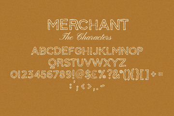 MERCHANT - A RUSTIC SANS preview image 8 by Nicky Laatz