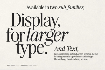 Very Vogue - Serif Family preview image 4 by Nicky Laatz