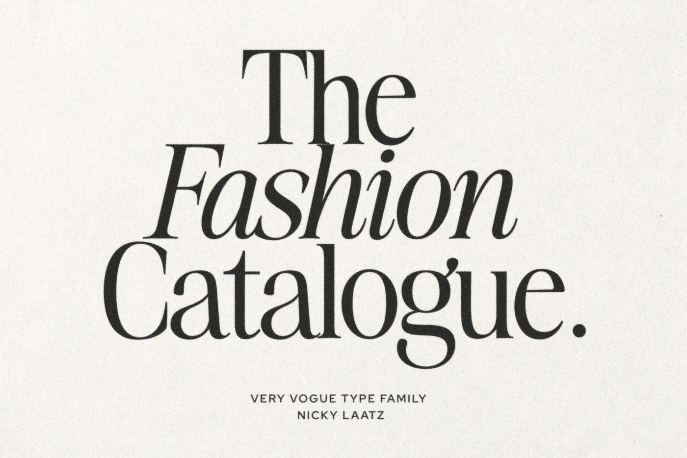 Very Vogue - Serif Family preview image 1 by Nicky Laatz