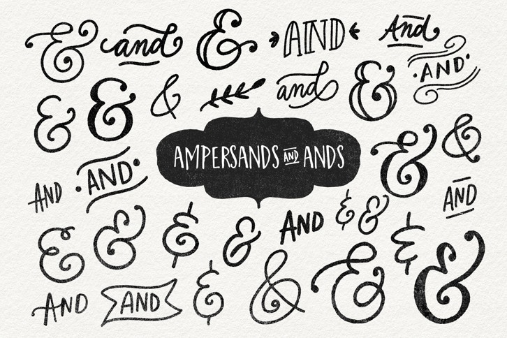 Ampersands & Ands (Illustrations) by Nicky Laatz
