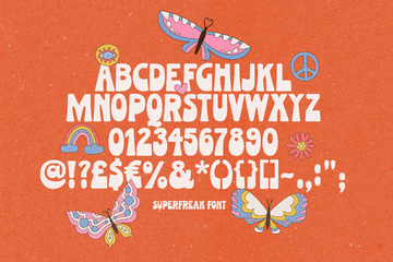 Superfreak Font preview image 15 by Nicky Laatz