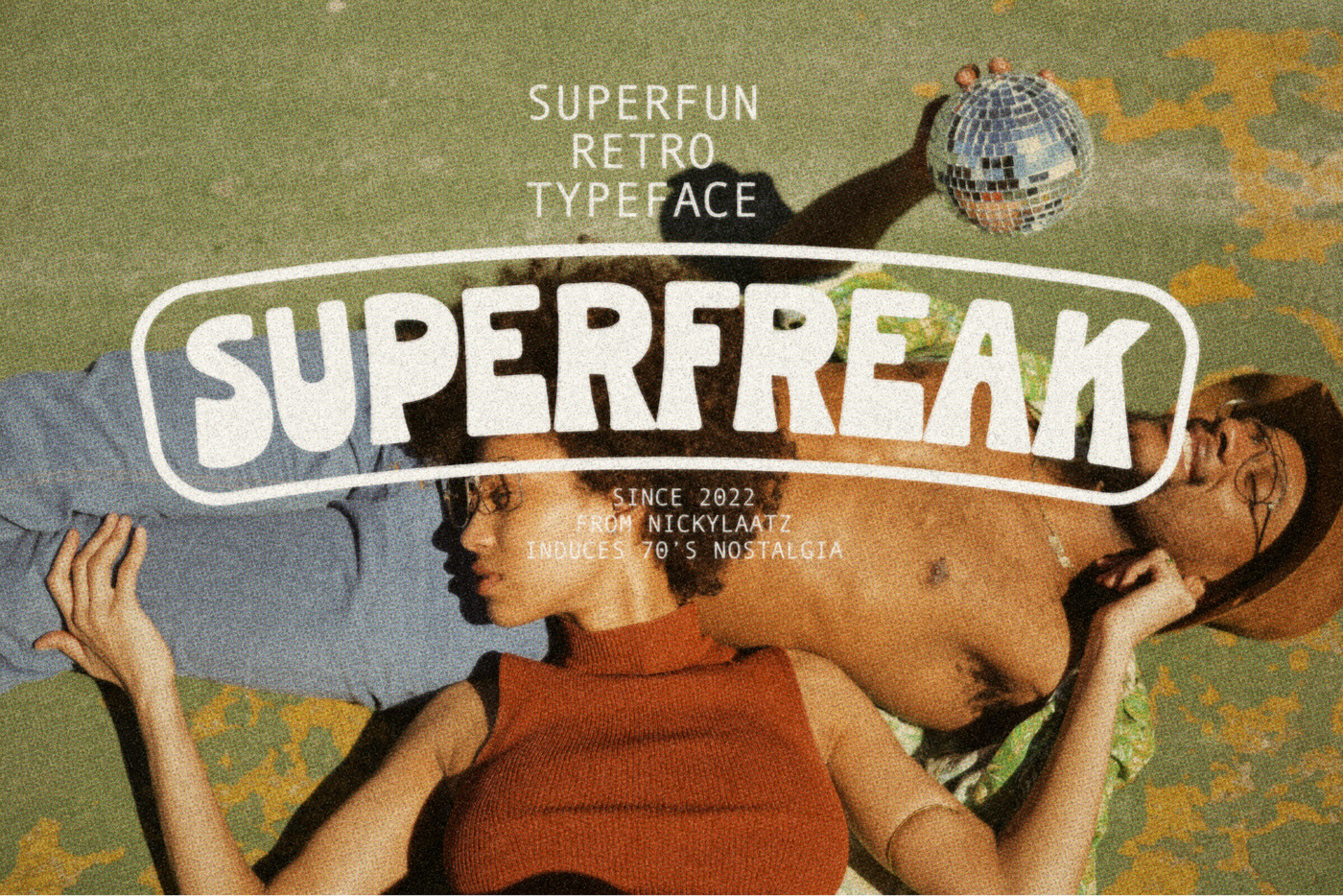 Superfreak Font main product image by Nicky Laatz