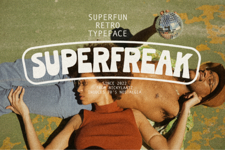 Superfreak Font (Font) by Nicky Laatz