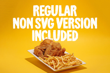 Crispy Chicken SVG Font preview image 14 by Nicky Laatz