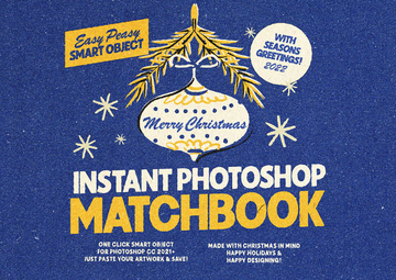 Instant Photoshop Matchbook Smart Object main product image by Nicky Laatz