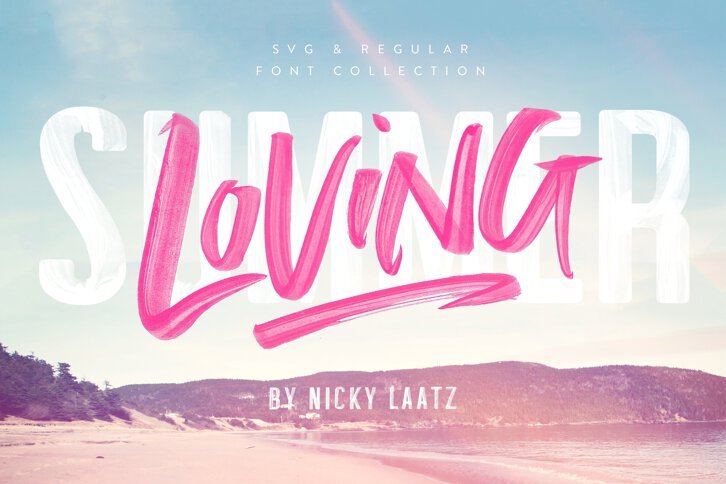 Summer Loving (Font) by Nicky Laatz