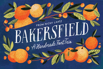 Bakersfield Font Trio main product image by Nicky Laatz