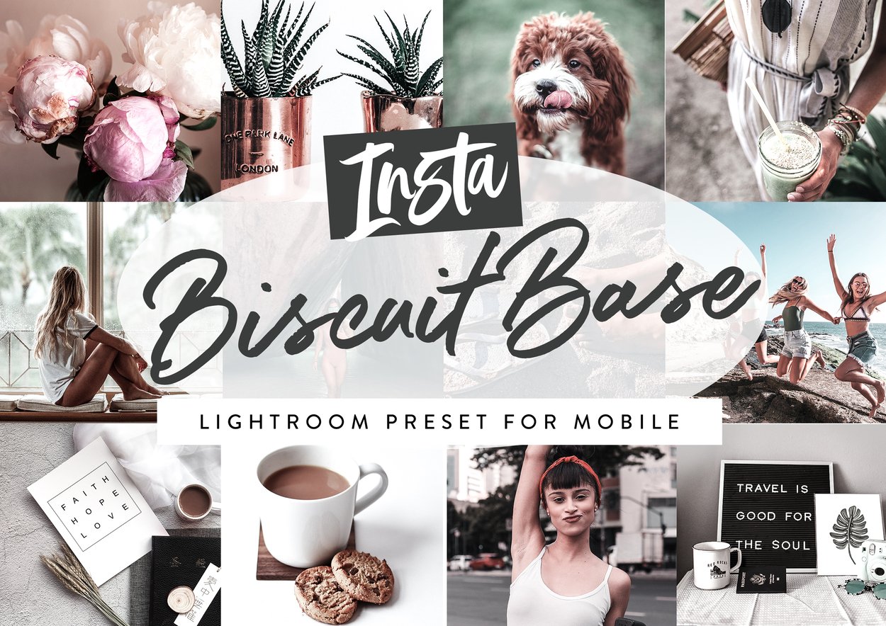 Biscuit Base - Mobile Lightroom Preset main product image by Nicky Laatz