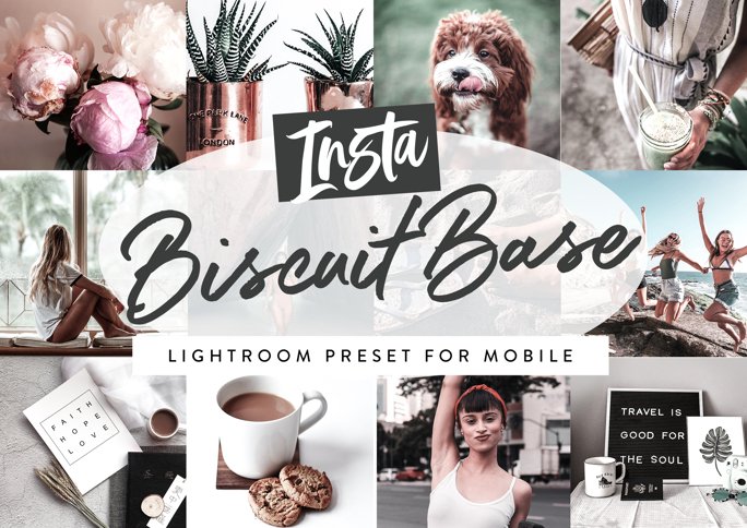 Biscuit Base - Mobile Lightroom Preset (Add On) by Nicky Laatz