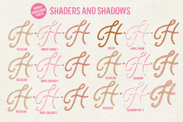 Howdy Handsome Layered Font Duo preview image 12 by Nicky Laatz