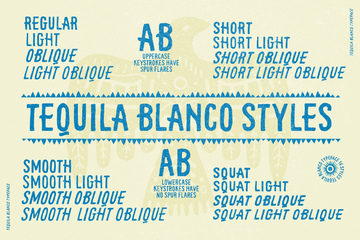 Tequila Blanco Font preview image 19 by Nicky Laatz