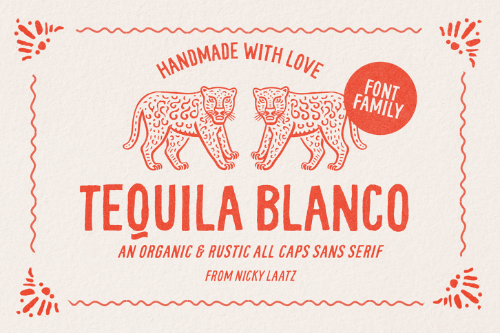 Tequila Blanco Font (Font) by Nicky Laatz