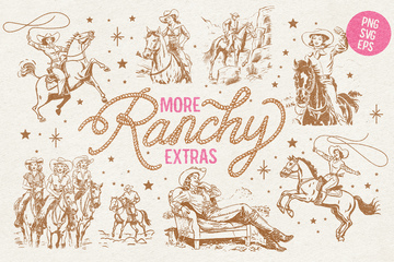 Howdy Handsome MORE Ranchy Extras main product image by Nicky Laatz