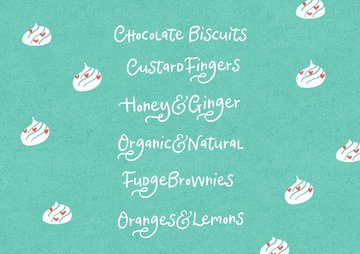 Sticky Toffee Pudding Font preview image 4 by Nicky Laatz
