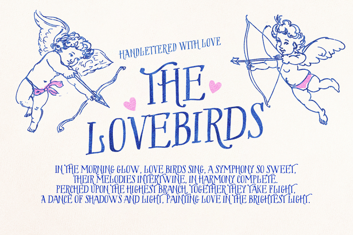 The Lovebirds Demo (Font) by Nicky Laatz