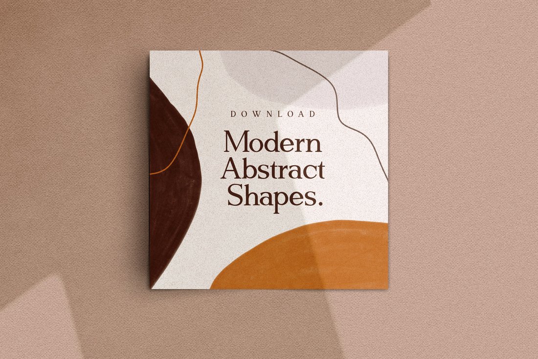 Modern Abstract Shapes main product image by Nicky Laatz