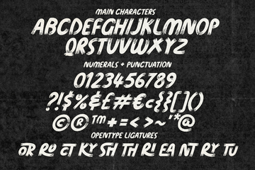 Monster Madness Typeface preview image 13 by Nicky Laatz