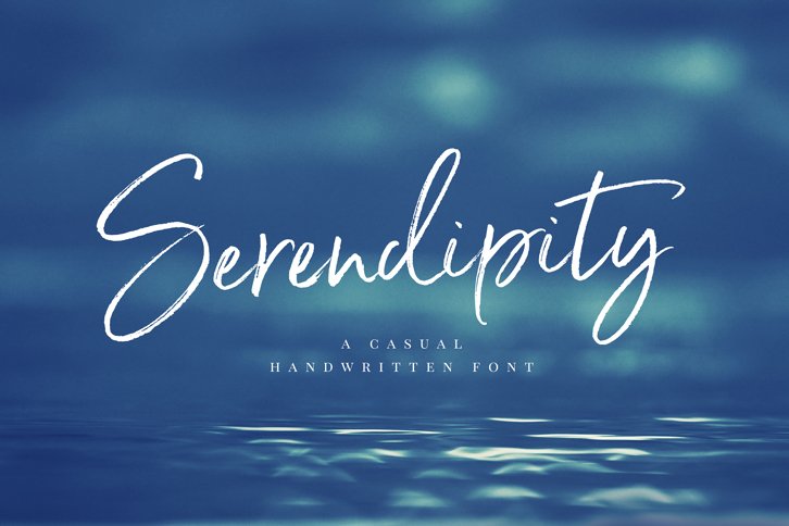 Serendipity Font (Font) by Nicky Laatz