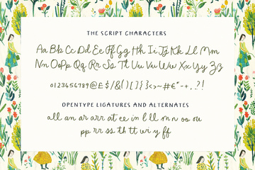 Sweet by Nature Font Duo preview image 14 by Nicky Laatz