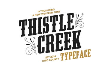 Thistle Creek Font main product image by Nicky Laatz