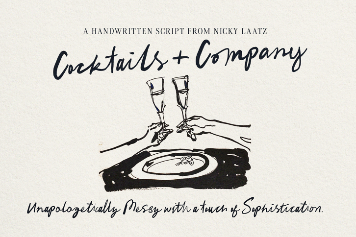 Cocktails And Company Script (Font) by Nicky Laatz