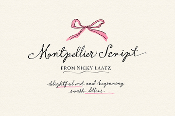Montpellier Script main product image by Nicky Laatz