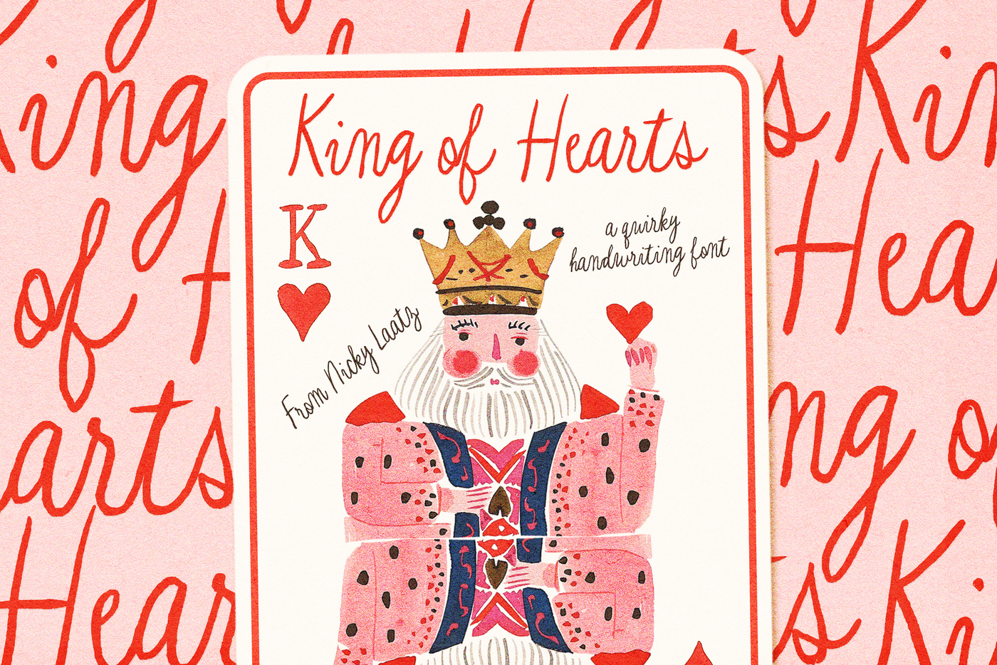 King of Hearts Script main product image by Nicky Laatz