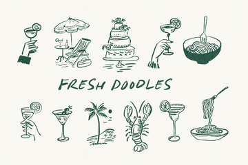 Fresh Doodles preview image 1 by Nicky Laatz