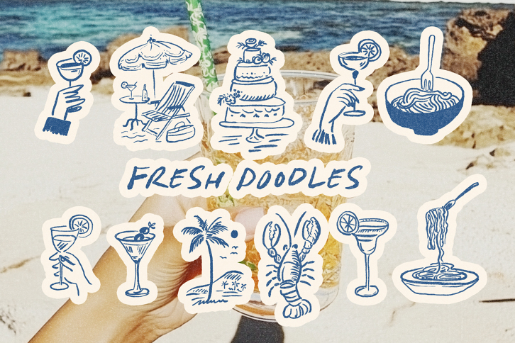 Fresh Doodles (Illustrations) by Nicky Laatz