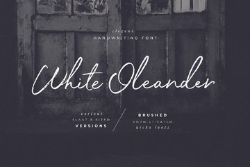 White Oleander Font main product image by Nicky Laatz