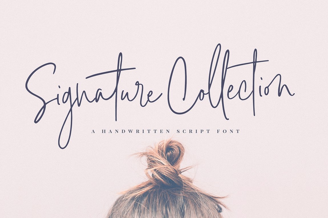 Signature Collection Script Font main product image by Nicky Laatz